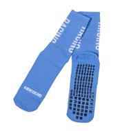 MEDIAS ANTIDESLIZANTES "RACING" CELESTE