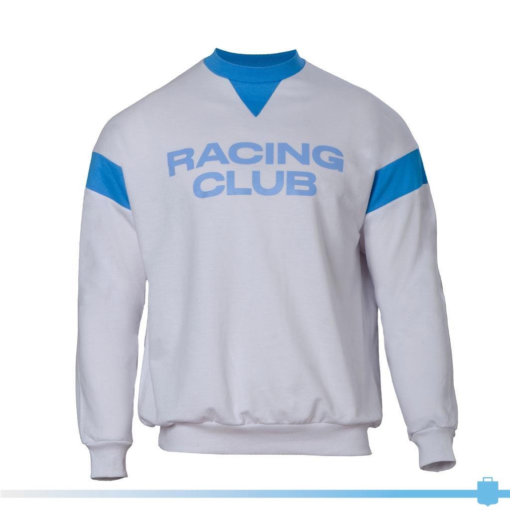 BUZO CUELLO REDONDO "RACING CLUB"