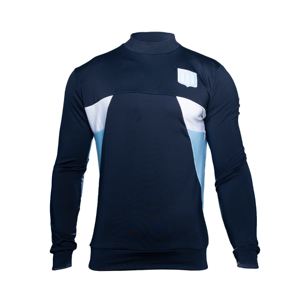 BUZO ESCUDO DEPORTIVO CUELLO REDONDO