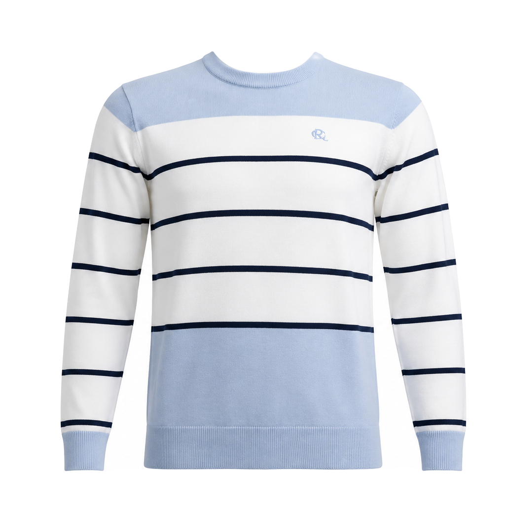 SWEATER RAYADO CUELLO REDONDO GIORGIO REDAELLI
