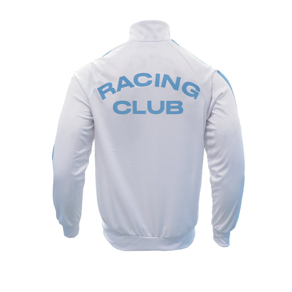 BUZO MEDIO CIERRE ESCUDO RACING