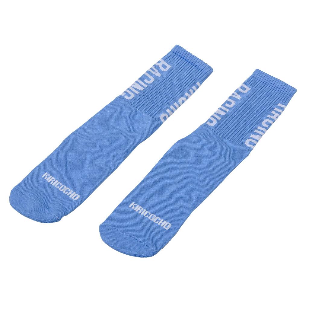 MEDIAS ANTIDESLIZANTES "RACING" CELESTE