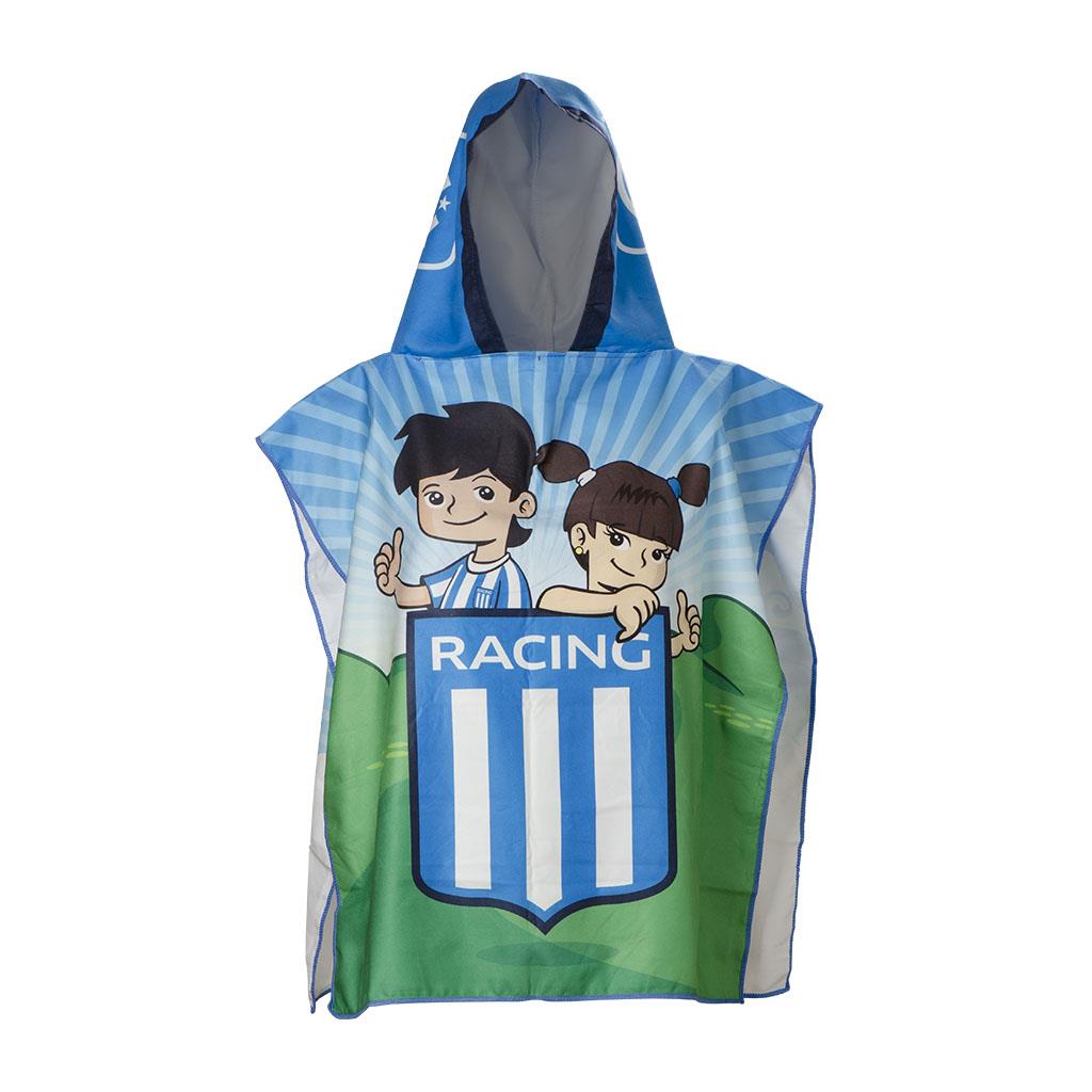 PONCHO SECADO RAPIDO "RACING KIDS"