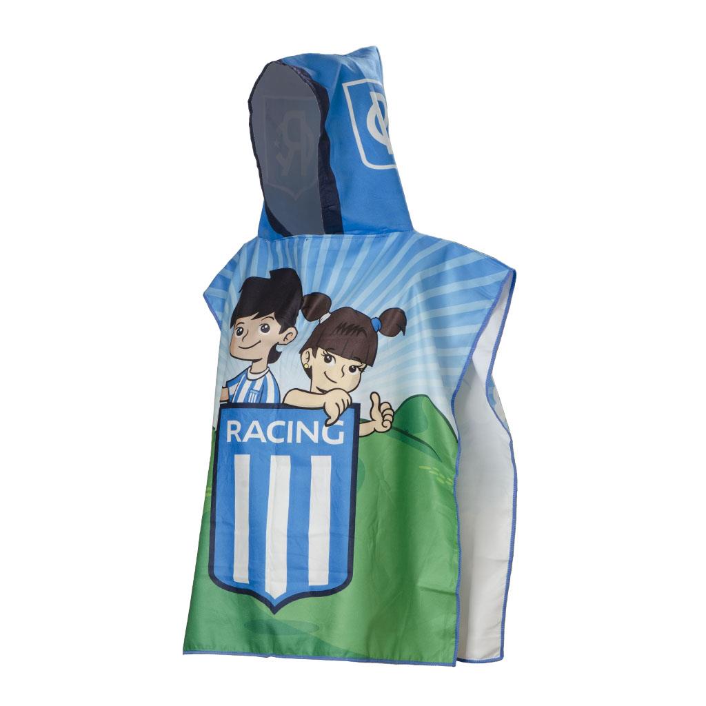 PONCHO SECADO RAPIDO "RACING KIDS"