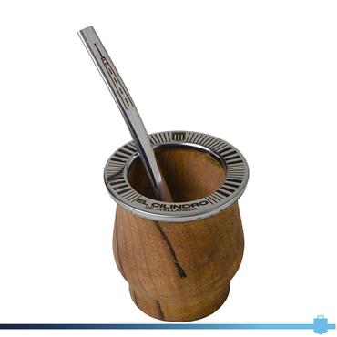 MATE CILINDRO ALGARROBO