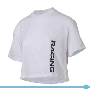 REMERA ALDOGON DAMA "RACING" VERTICAL