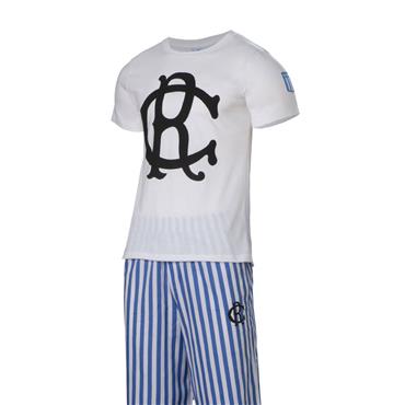 PIJAMA REMERA RC Y PANTALON DE RAYAS
