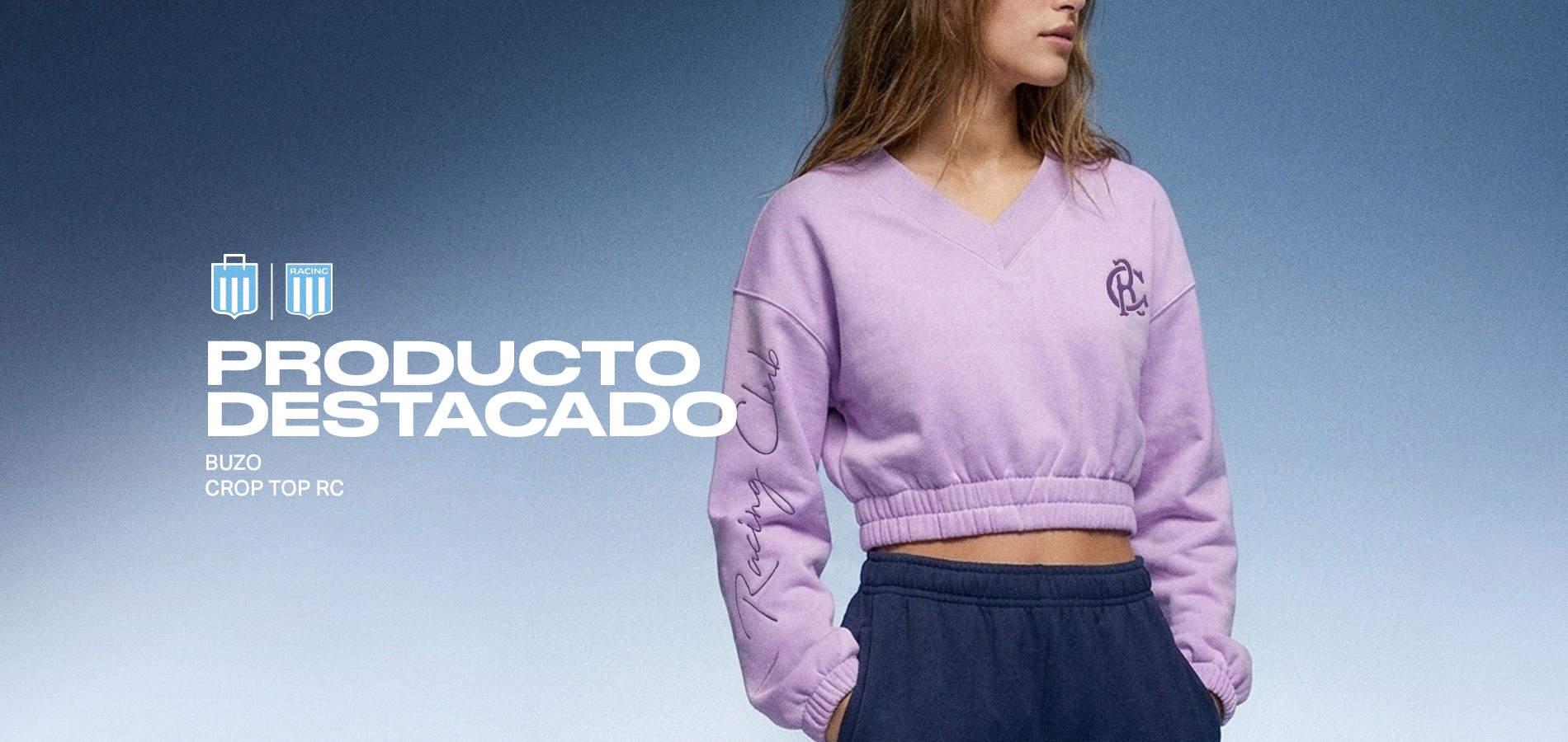 Producto Destacado Buzo Crop Top